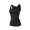 Black, variant on Women Sleeveless Thermal Tank Top Fleece Lined Warm Undershirts Padded Camisole Base Layer for Cold Weather