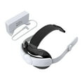 thumbnail image 2 of Comfort VR Strap for 3S/Quest 3 with 37000mWh Battery Pack Improves Weight Distribution Reduced Stress, 2 of 5