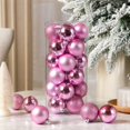 thumbnail image 6 of Ball Ornament Glossy Finish Decorative Sphere Multi‑Surface Style for Christmas Tree Holiday Decoration, 6 of 7