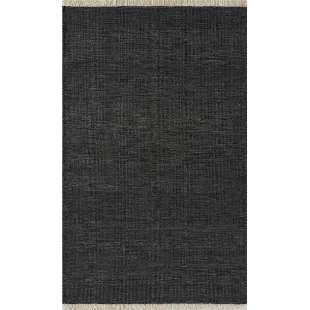 Momeni COVE0CV-01CHR5080 5 x 8 ft. Cove Hand Woven Contemporary Rectangle Area Rug, Charcoal