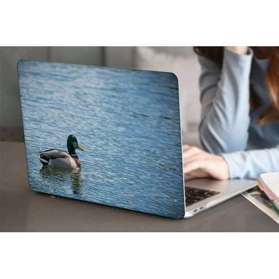 KSK KAISHEK Hard Shell Cover Only Compatible 2016 - 2019 Release Newest MacBook Pro 15" Retina Display Touch ID + Black Keyboard Cover Model: A1707&A1990 Feather Series 0213