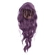 thumbnail image 1 of Peluca morada para mujer, ajustable, de moda, para cosplay, larga, ondulada, cabello falso, 66 cm, 1 of 15