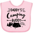 thumbnail image 3 of Inktastic Daddys Camping Buddy Boys or Girls Baby Bib, 3 of 4