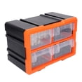 thumbnail image 1 of Parts Storage Cabinet,  Toughness Wear Resistance PVC Plastic Lightweight 4 Drawer Parts Box  For Hardware Fasteners, 1 of 8