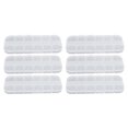 thumbnail image 2 of Plastic Jewelry Box Organizer, Transparent Nail Storage Box PP  For Jewelry, 2 of 8