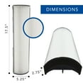 thumbnail image 6 of MaximalPower True HEPA Filter Compatible for Therapure TPP440F TPP440 TPP540 TPP640 Air Purifier (1 Pack), 6 of 7