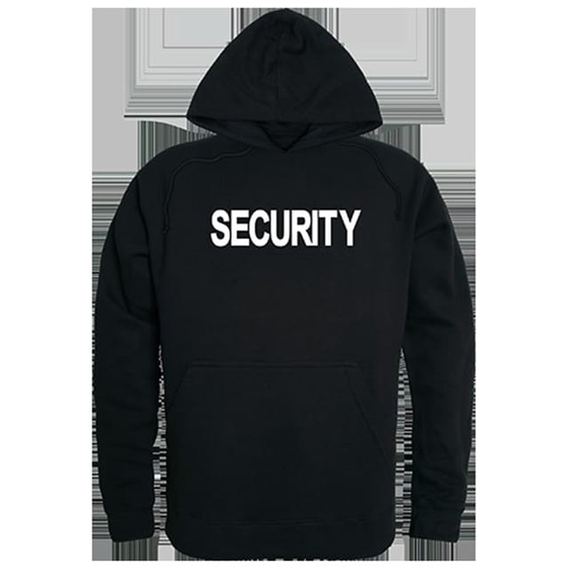 Rapid Dominance RS4-SEC-BLK-03 Sweat à Capuche Graphique de Sécurité, Noir - Large