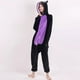 thumbnail image 2 of Kigurumi-Mono de una pieza para mujer y hombre, traje de invierno de franela de felpa con diseño de gato negro, para Halloween, 2 of 4