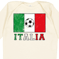 thumbnail image 4 of Inktastic Italian Soccer Boys or Girls Long Sleeve Baby Bodysuit, 4 of 5