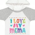 thumbnail image 4 of Inktastic I Love My Mema Grandchildren Girls Baby Bodysuit, 4 of 5
