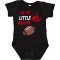 thumbnail image 3 of Inktastic I'm the Little Brother Football Boys Baby Bodysuit, 3 of 5