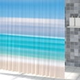 thumbnail image 4 of Tchckioa Shower Curtain for Bathroom Bathtub Decor,Waterproof Hooks Bath Curtain(72x72 Inch,Blue Teal), 4 of 6