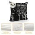 thumbnail image 4 of YINGXI Halloween Decor Black and White Pumpkin Skull Halloween Decorations Fall Pillows Decorative 22x22in, 4 of 5
