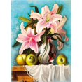 thumbnail image 1 of JIEME DIY 5D Diamond Painting Flower Full Round Mosaic Landscape Flower Diamond Embroidery Picture Rhinestone For Home Decor, 1 of 7