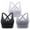 As shown, variant on KOERIM Women,'s Cross Back Sport Bras Padded Strappy Criss Cross Cropped Bras for Yoga Workout Fitness Low Impact,3PACK
