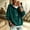 Green, variant on Dolkfu Silky Smooth Hoodies for Women Green V-Neck Velour Long Sleeve Hoodie Solid Modern Soft Luxe Relaxed Fit Tops Army Green,L