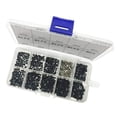 thumbnail image 2 of GOOHOCHY Juego de 500 tornillos de repuesto para portátil, mini tornillos de acero al carbono en cruz, accesorio de reparación (negro), 2 of 8