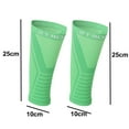 thumbnail image 2 of Footless Compression Socks Calf Compression Sleeves Leg Compression Sleeve green, 2 of 5
