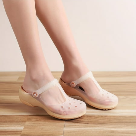 

Women s Garden Clogs Cutout Design Clogs Casual Slip On Garden Shoes Women s Comfortable Shoes Non-slip Sandals
