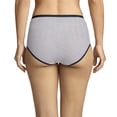 thumbnail image 3 of Jockey Women's Organic Cotton Stretch Logo Modern Brief - 3 Pack, 3 of 5