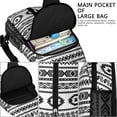 thumbnail image 3 of Rustic Ethnic Sling Backpack Bohemian Floral Travel Daypack with Multiple Compartments, 3 of 6