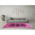 thumbnail image 3 of Ahgly Company Indoor Rectangle Oriental Pink Traditional Area Rugs, 5' x 8', 3 of 4
