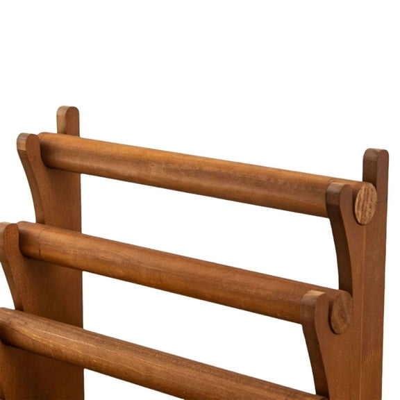 AOOOWER Elegant Accessories Rack Wood Jewelry Display Stand for Bracelets and Bangles