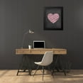 thumbnail image 4 of Robinson, Tamara 20x24 Black Modern Framed Museum Art Print Titled - Heart, 4 of 5