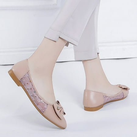 

eczipvz Walking Shoes Women Women s Leather Sneaker Classic Walking Casual Slip on Loafers Red