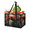 Multicolor 3, variant on Crow Vintage Sunflowers Reusable Grocery Bags, Foldable Shopping Bags for Groceries with Handles, Large Grocery Tote for Kitchen, Market, Car Trunk, Picnic