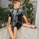 thumbnail image 4 of Balery Indian Elephant Conjunto de Pijama Infantil de Manga Corta con Estampado – Ropa de Dormir de Algodón Suave-XX-Large, 4 of 6