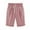 Pink, variant on Patlollav Women's Elastic Waist Knee Length Casual Cotton Bermuda Shorts with Drawstring