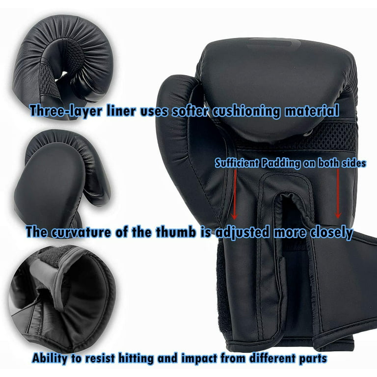 R-6 Guantes de boxeo para hombres y mujeres Sparring Heavy Boxing Bag MMA  Muay Thai Kickboxing Mitts
