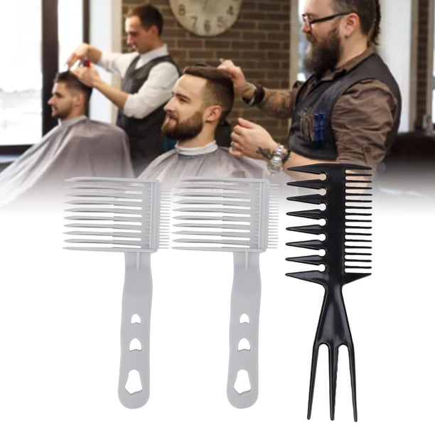 Juego De Peines Blend Fade, Peines De Peluquero Profesionales Para Hombres, Herramientas De Autocorte Con Ergonómico Antideslizante, Para Peinar Y Mezclar En Casa O Salón