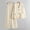 Beige, variant on Women Warm Knitted Two Piece Outfit Autumn Winter Soft Cardigan Coat Loose Wide Leg Pants Ladies Cozy Home Leisure Matching Suit Black Free Size