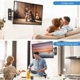 Monkemon Full Motion TV Wall Mount,Tilt Swivel TV Bracket for 13-43" TVs,50 lbs Capacity