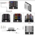 thumbnail image 2 of Hmwy-8-way Car Marine Blade Fuse Box Holder Waterproof, 2 of 5