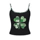 thumbnail image 4 of Camisetas de Verano para Mujeres sin Mangas Impresas con Cuello en U de Poliéster Moda Casual de Longitud Regular con Cuello en V de Manga Corta, 4 of 6