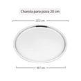 thumbnail image 4 of Charola Para Pizza Individual Moven 20cm De Acero Inoxidable, 4 of 6