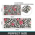 thumbnail image 7 of Pioneer Flower Floral Print Pattern Kitchen Rugs Sets Of 2,Anti Fatigue Kitchen Mat Rugs Non Slip Washable,Decorative Kitchen Floor Mats for Kitchen,Sink,Laundry,17"x30"+17"x47", 7 of 7
