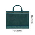 thumbnail image 3 of Mesh Drawstring Bag With Zipper Great For Art Drawing Tutoring Storage Large Capacity, 3 of 6