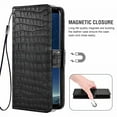 thumbnail image 4 of Étui pour Samsung Galaxy S8, Étui de Téléphone Mobile avec Porte-Cartes, Étui de Protection à Rabat avec Support - Noir, 4 of 7