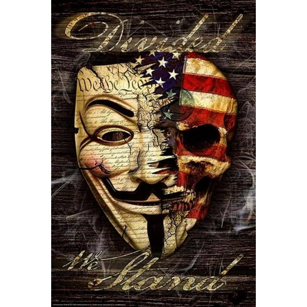 Daveed Benito Divided We Stand Cool Wall Decor Art Print Poster 24x36