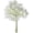 White, variant on Blue Artificial Hydrangea Flowers, 11 Inch Dried‑Textured Silk Hydrangea Flowers With Stems 3 Pcs Fake Flower Bouquet Faux Floral Stems Bulk for Table Wedding Home Decor