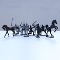 thumbnail image 4 of 1 juego de figuras de soldados de juguete, modelo de soldado, regalo de Navidad y Año Nuevo para el hogar y la oficina. 52 piezas, 4 of 9
