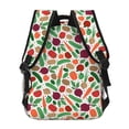thumbnail image 4 of Disketp Vegetables Mochila Estampada para Hombre y Mujer – Mochila Ligera Clásica con Múltiples Bolsillos para Universidad, Trabajo y Viajes-One Size, 4 of 5