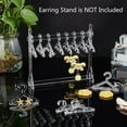 thumbnail image 4 of 30pcs Clothes Hanger Clear Earring Holder Mini Hanger Rack Jewelry Display Dangle Earring Hanging Organizer Acrylic Ear Studs Display Rack for Retail Show Personal Exhibition(Only Hanger), 4 of 9