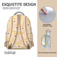 thumbnail image 5 of Golden Retriever Backpack for School,Cute School Bag,Schoolbag with Adjustable Shoulder Straps & Padded Back,15.3"x11"x7.1".﻿, 5 of 6