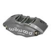 Wilwood Adjustable-Tandem Dual Pedal - Brake / Clutch - Fwd. Swing Mount - 6.25:1 - Black E-Coat