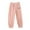 Pink1, variant on Qingpeng Toddler Boys Girls Fleece Pajama Pants Kids Fall Winter Casual Loose Thick Warm Loungewear Pant